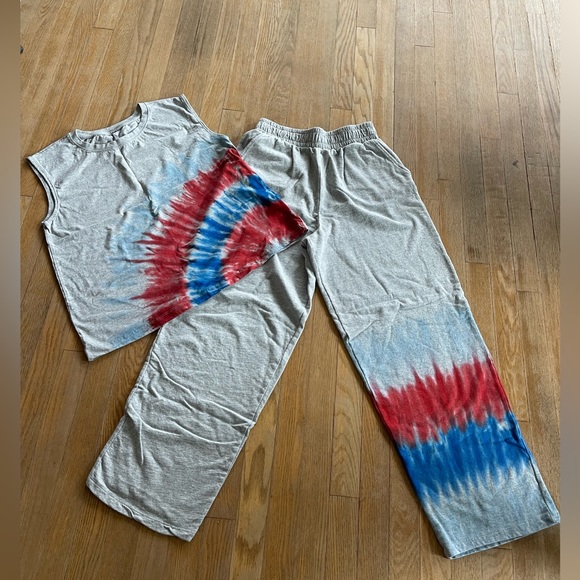Love Peace Lounge Tie Dye Set - Picture 1 of 5